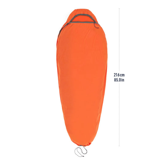Reactor Extreme Sleeping Bag Liner - Standard Mummy with Drawcord