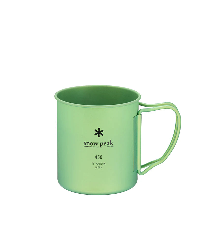 Ti-Single 450 Anodized Cup - Green
