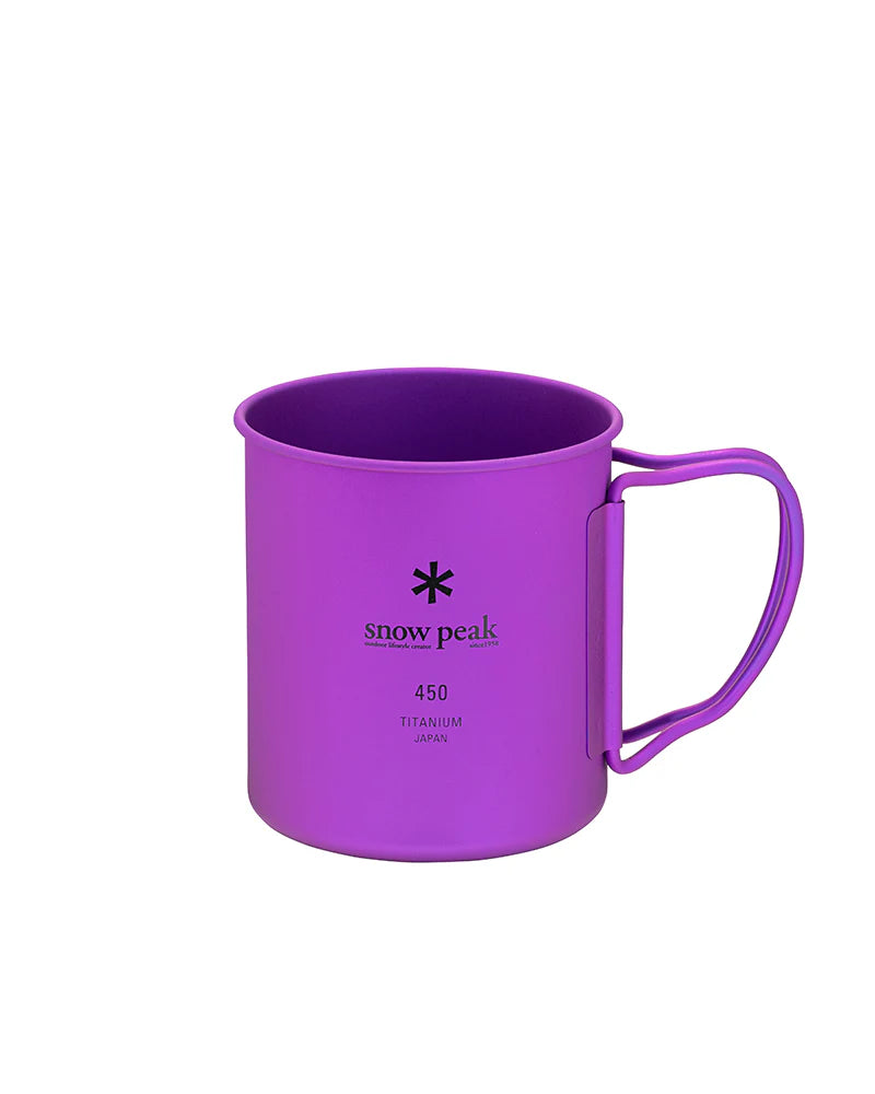 Ti-Single 450 Anodized Cup - Purple