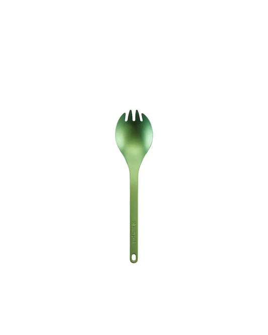 Titanium Spork Green