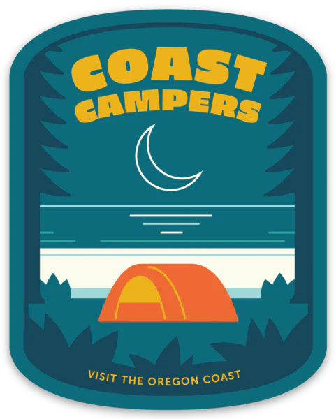Sticker - Coast Campers