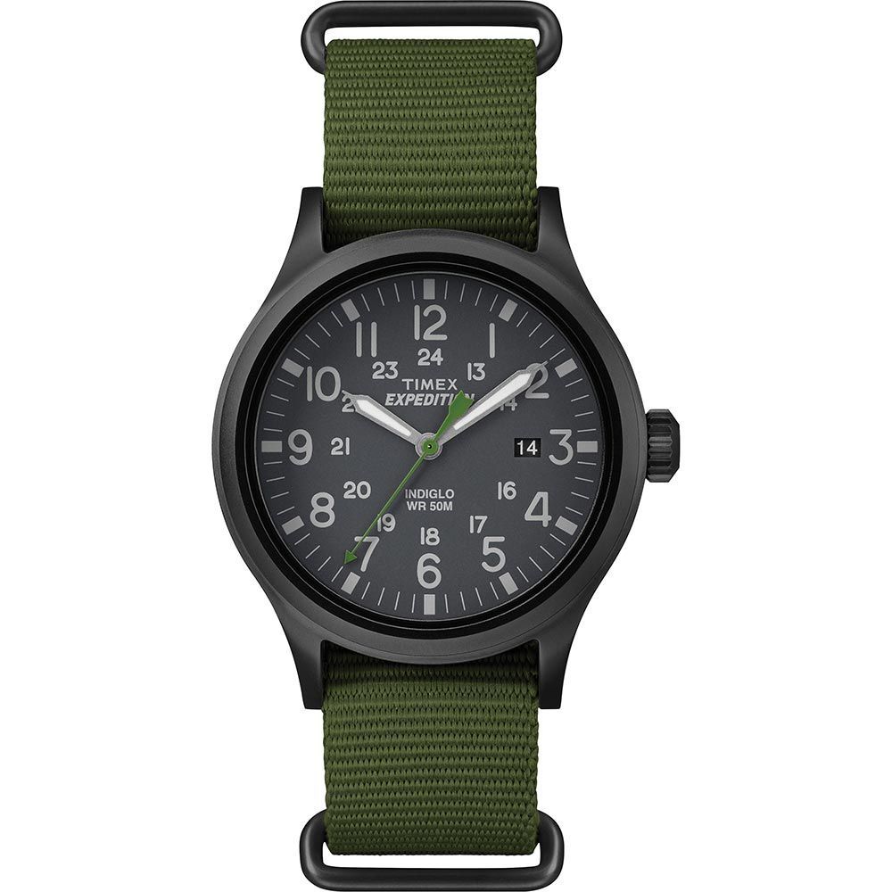 Expedition Scout Watch - Green Nylon Strap