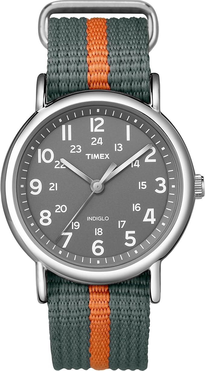 Weekender Analog Watch - Grey w/ Stripe
