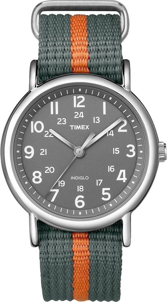 Weekender Analog Watch - Grey w/ Stripe