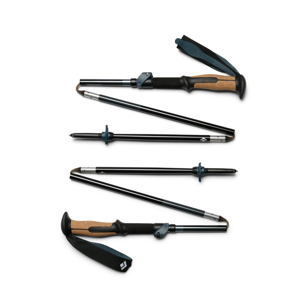 Trail Vista FLZ Trekking Poles - Midnight Blue, 120-135cm