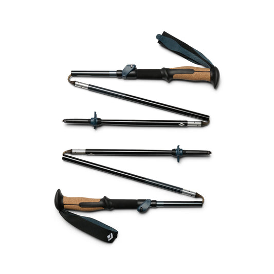Trail Vista FLZ Trekking Poles - Midnight Blue, 110-125cm
