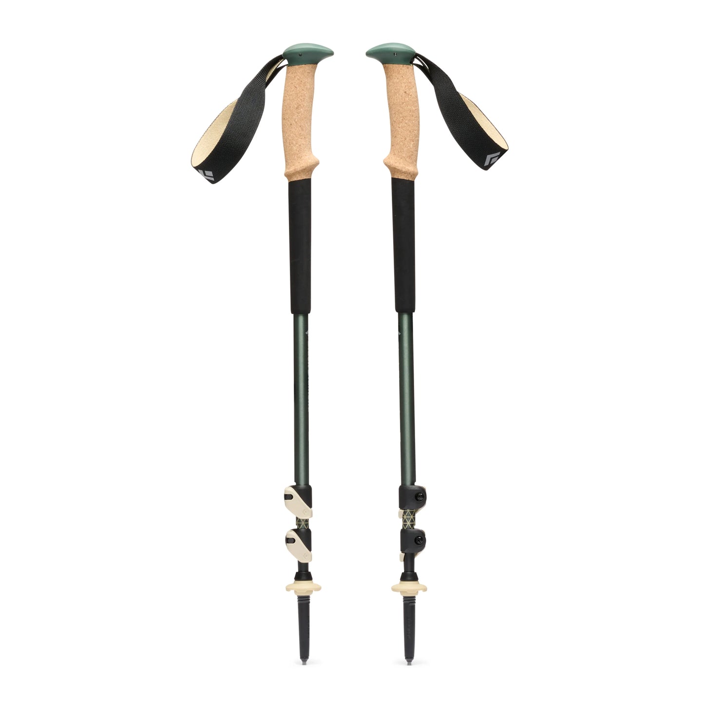Trail Cork Trekking Poles - Laurel Green - 100-140cm