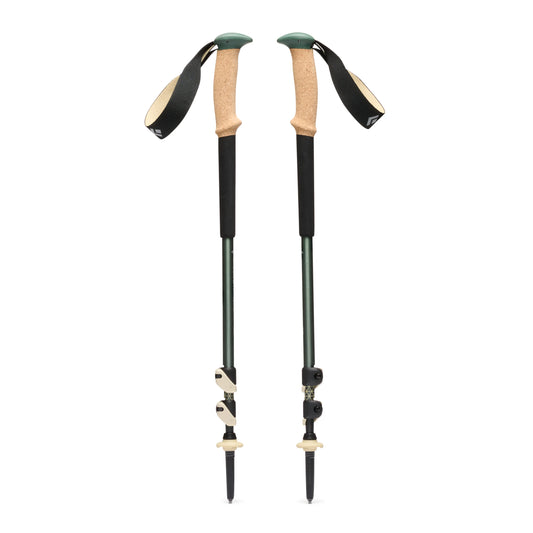 Trail Cork Trekking Poles - Laurel Green - 100-140cm