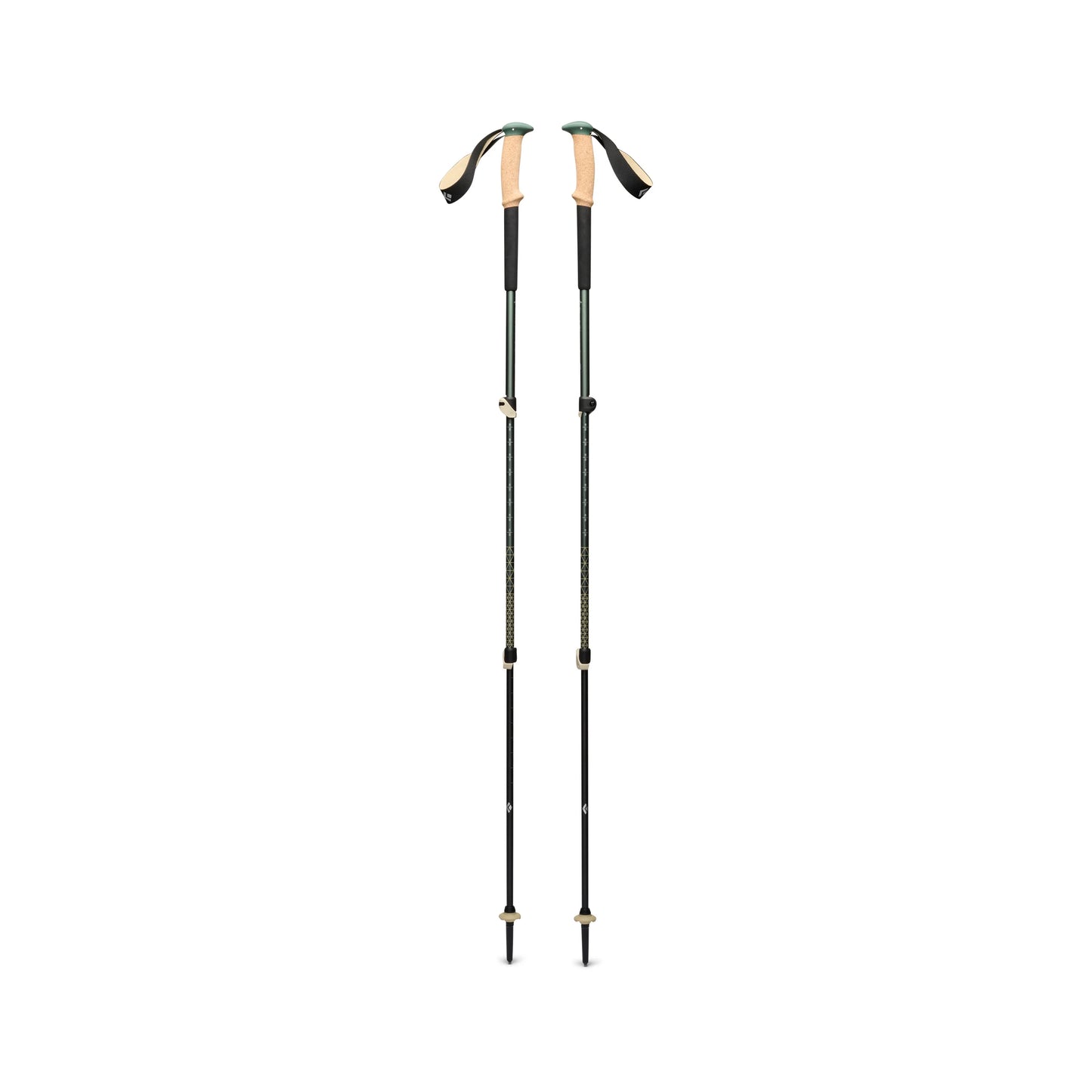 Trail Cork Trekking Poles - Laurel Green - 100-140cm