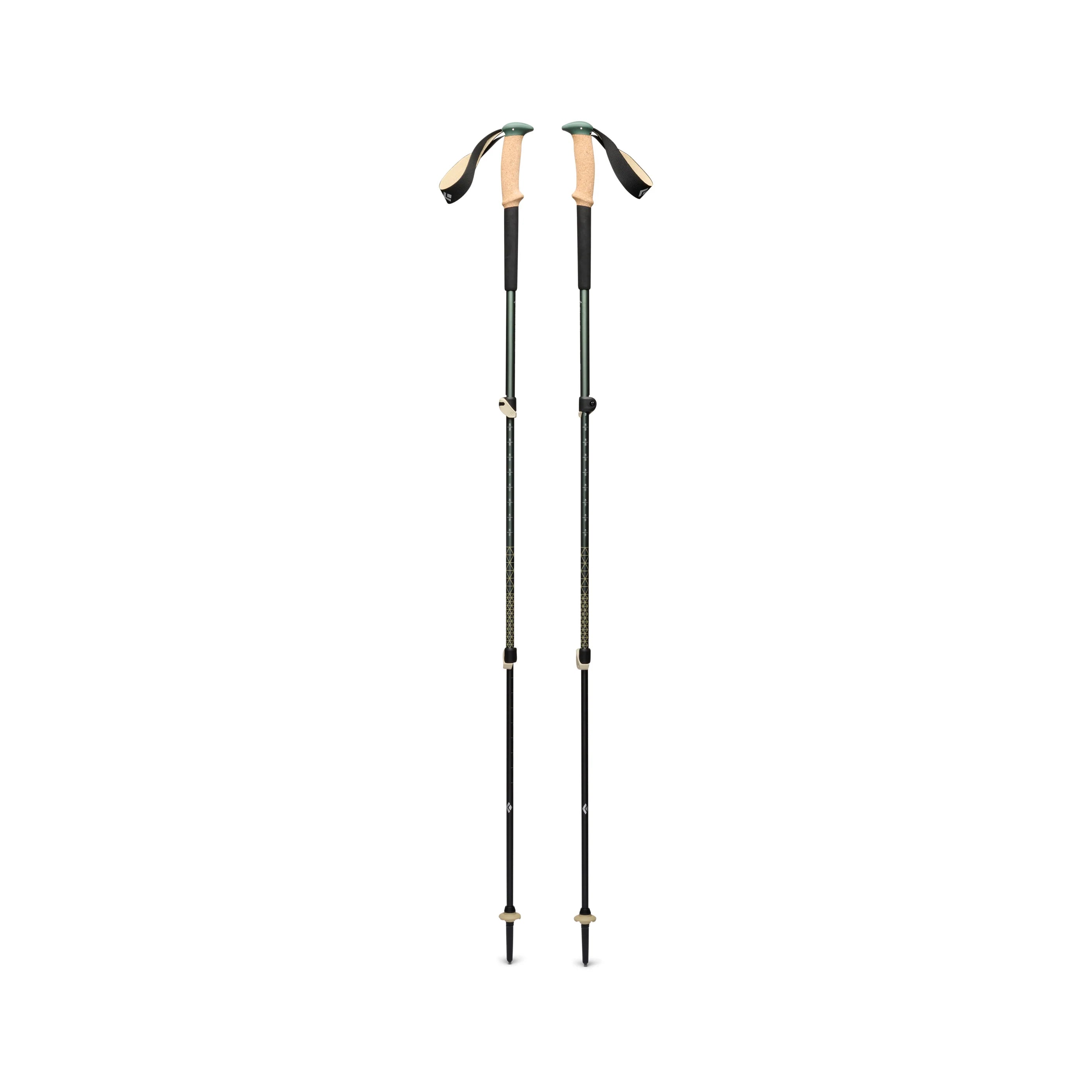 Trail Cork Trekking Poles - Laurel Green - 100-140cm
