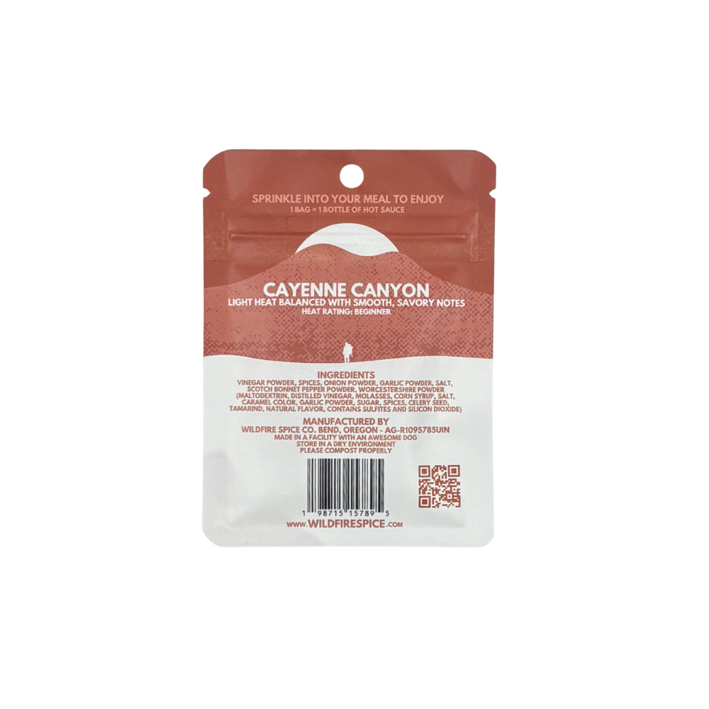 Powdered Hot Sauce: Cayenne Canyon (Beginner)