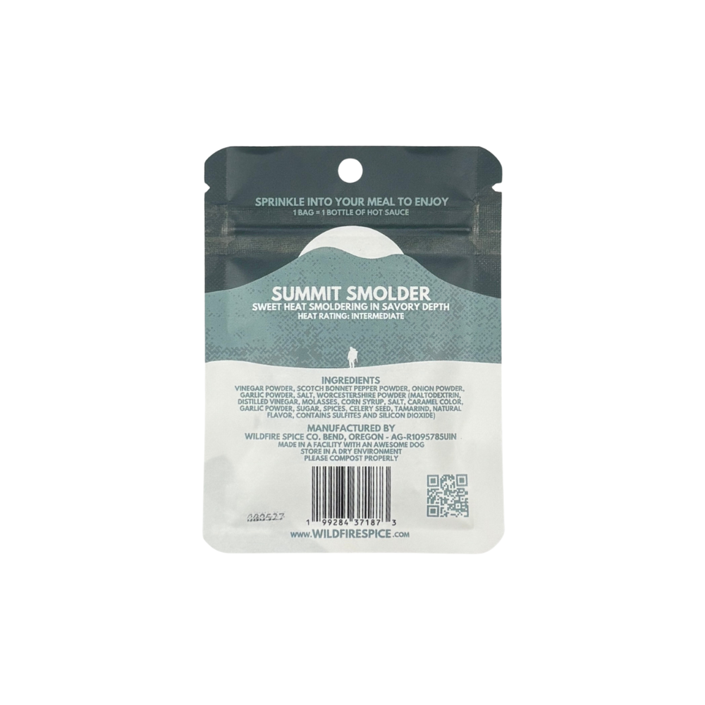 Powdered Hot Sauce: Summit Smolder (Intermediate)