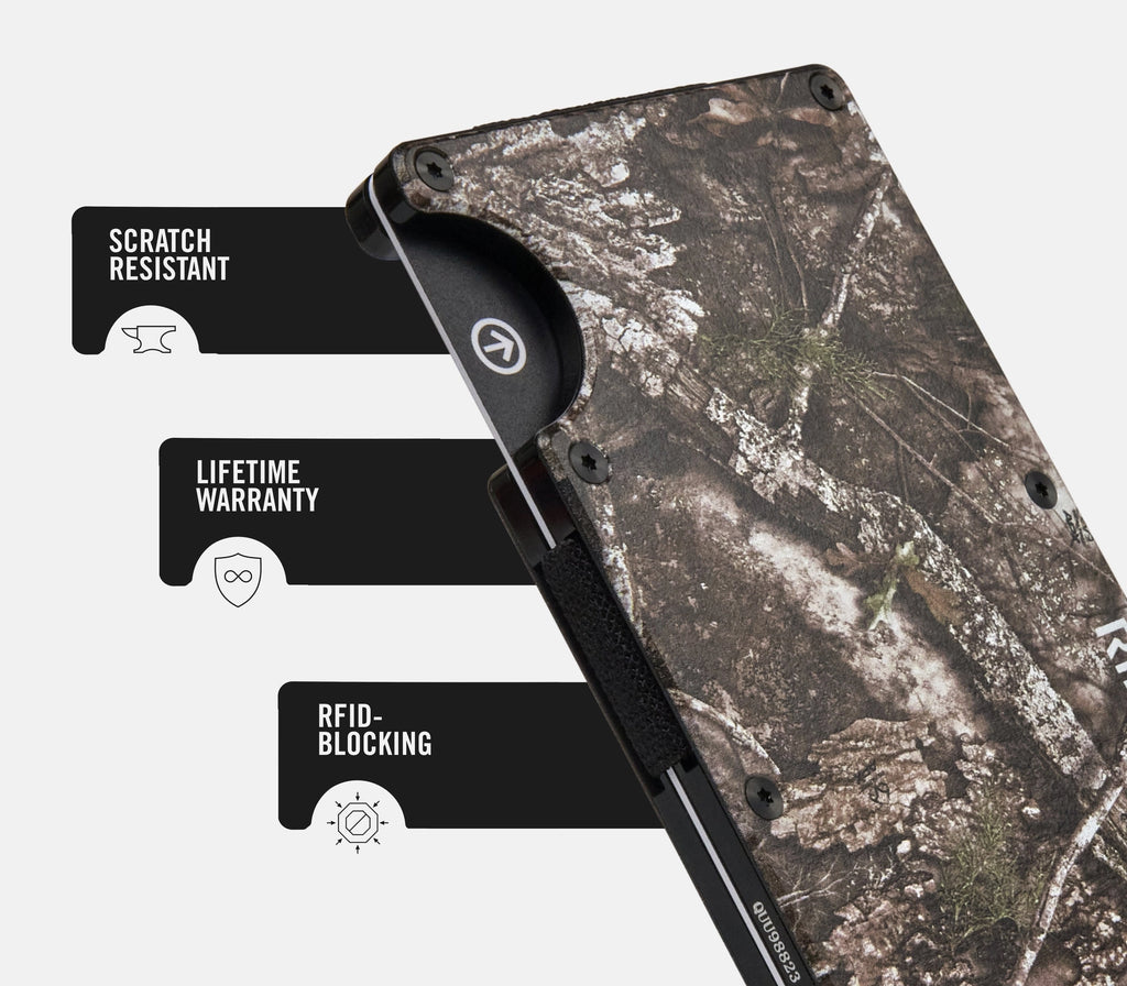 Ridge Wallet 2.0 - Realtree Apx: Cash Strap
