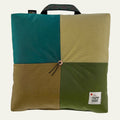 Wanderer "Quad" Outdoor Cushion - Tan/Turq/Olive