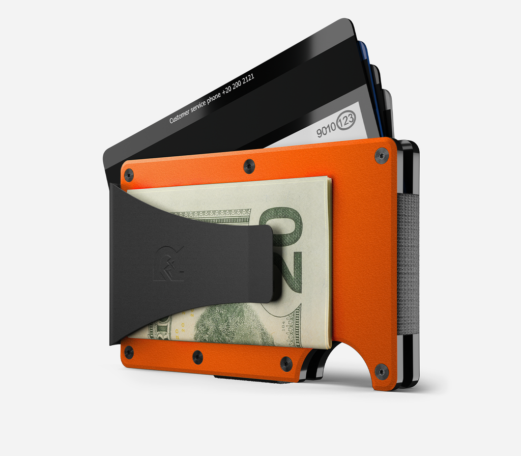 Ridge Wallet - Basecamp Orange: Money Clip