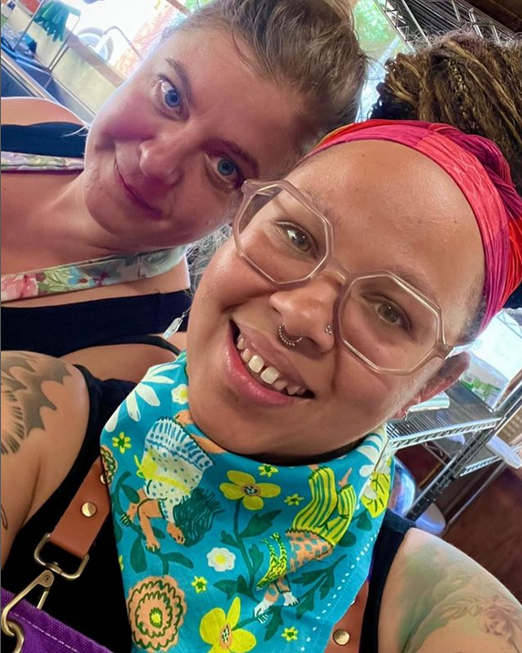 Kids Bandana designed by Phoebe Wahl: Little (14")