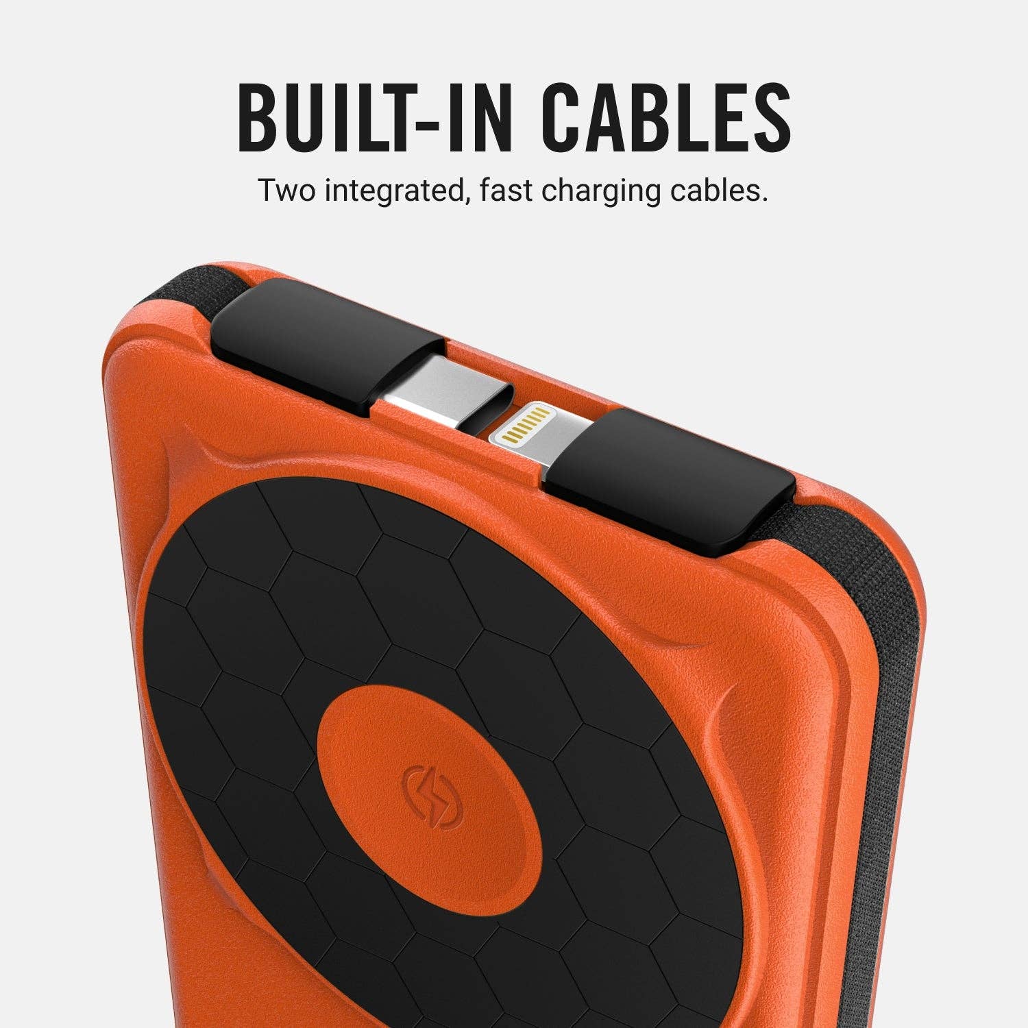 Ridge Power Bank - 10k mAh - Basecamp Orange