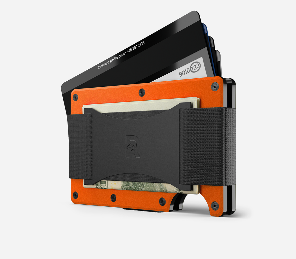 Ridge Wallet - Basecamp Orange: Money Clip