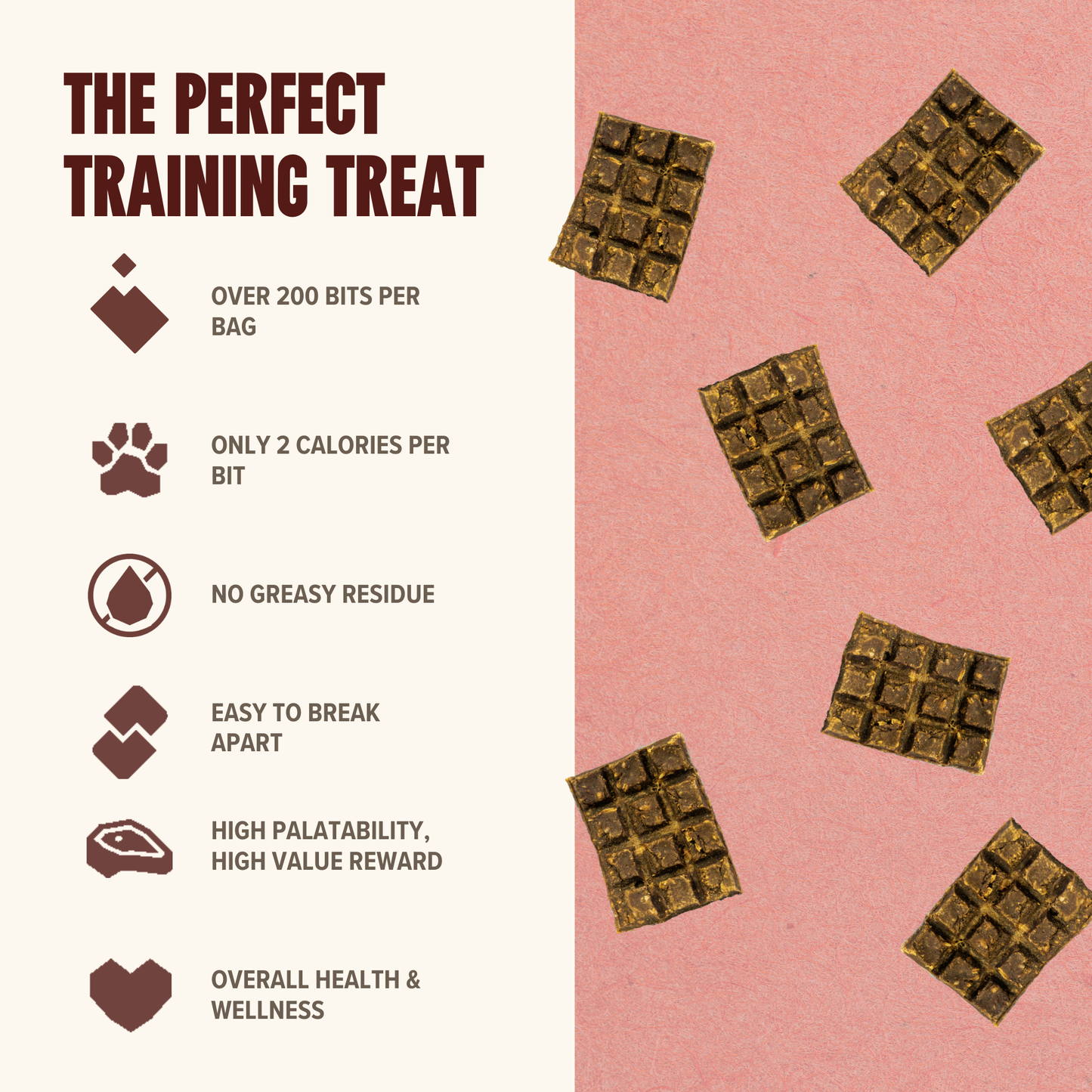 Beef Mini Training Treats for Dogs - Low-Calorie & Tasty