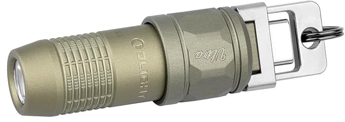 iUltra Rechargeable Keychain Flashlight - Green